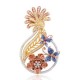 Beautifully Crafted Diamond Pendant Set with Matching Earrings in 18k gold with Certified Diamonds - LPT1996P, LPT1996EP